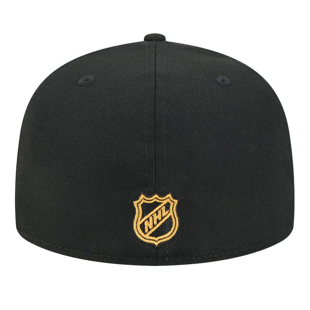 Boston Bruins New Era Core 59FIFTY Fitted Hat Black