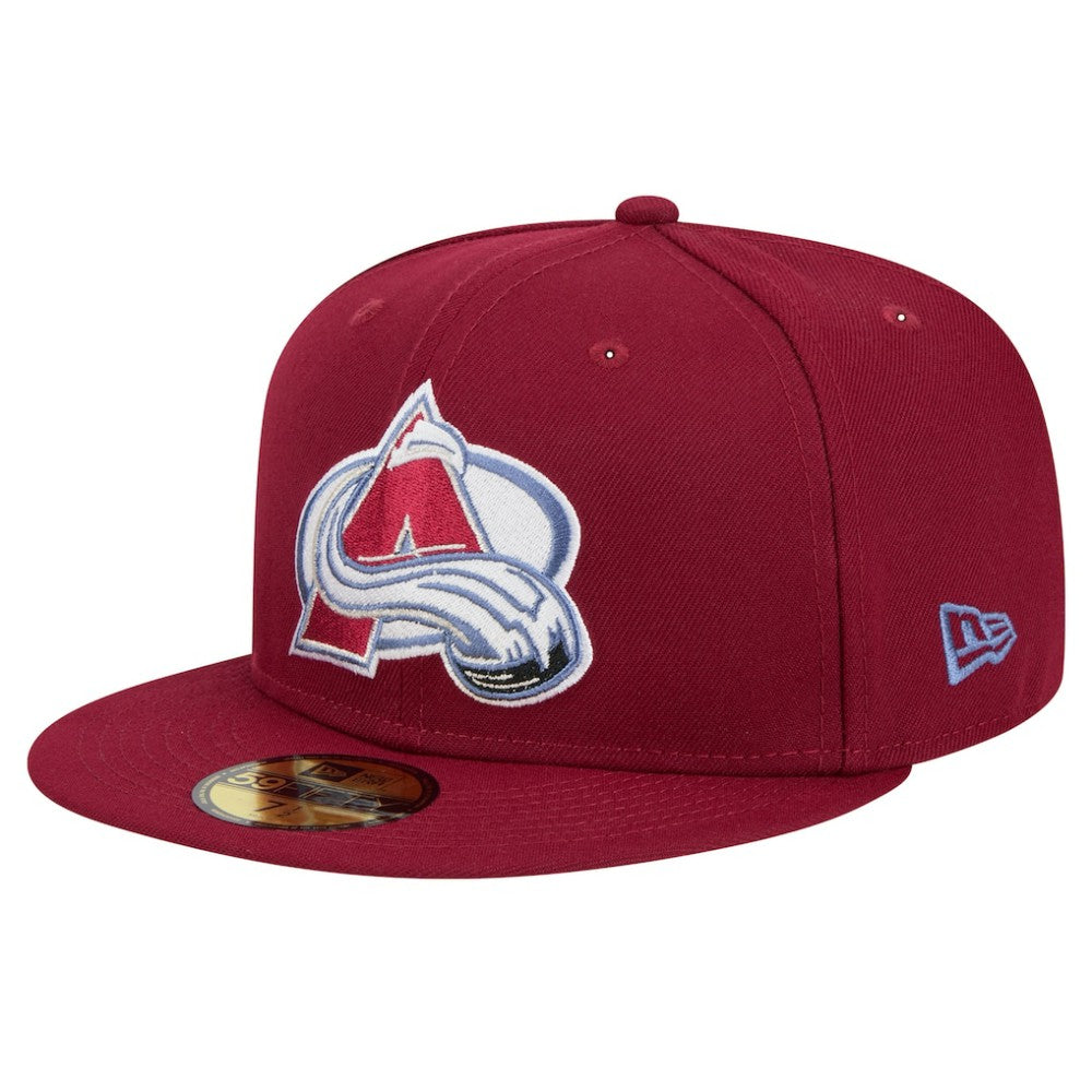 Colorado Avalanche - New Era Core 59FIFTY Fitted Hat Burgundy