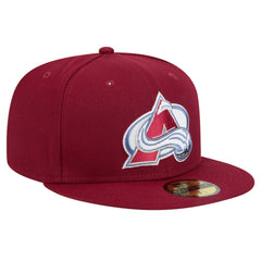 Colorado Avalanche - New Era Core 59FIFTY Fitted Hat Burgundy