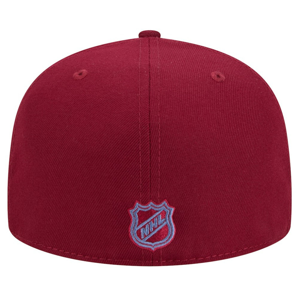 Colorado Avalanche - New Era Core 59FIFTY Fitted Hat Burgundy