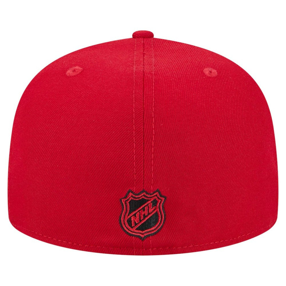 Chicago Blackhawks New Era Core 59FIFTY Fitted Hat Red