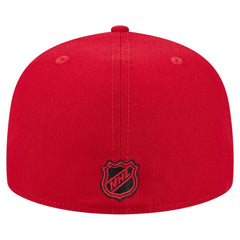 Chicago Blackhawks New Era Core 59FIFTY Fitted Hat Red
