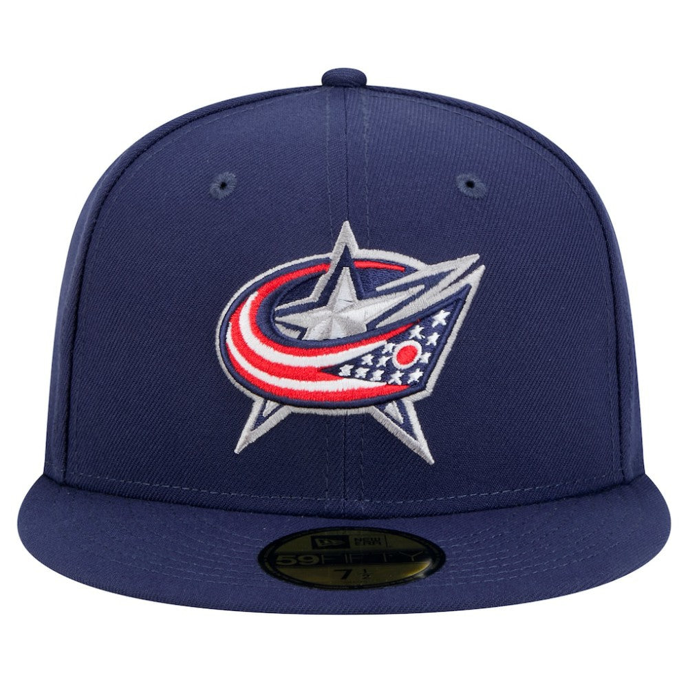 Columbus Blue Jackets - New Era Core 59FIFTY Fitted Hat Navy