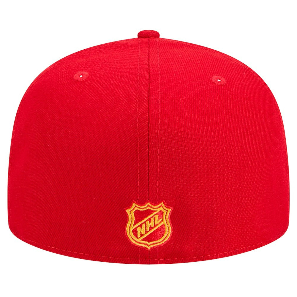 Calgary Flames - New Era Core 59FIFTY Fitted Hat Red