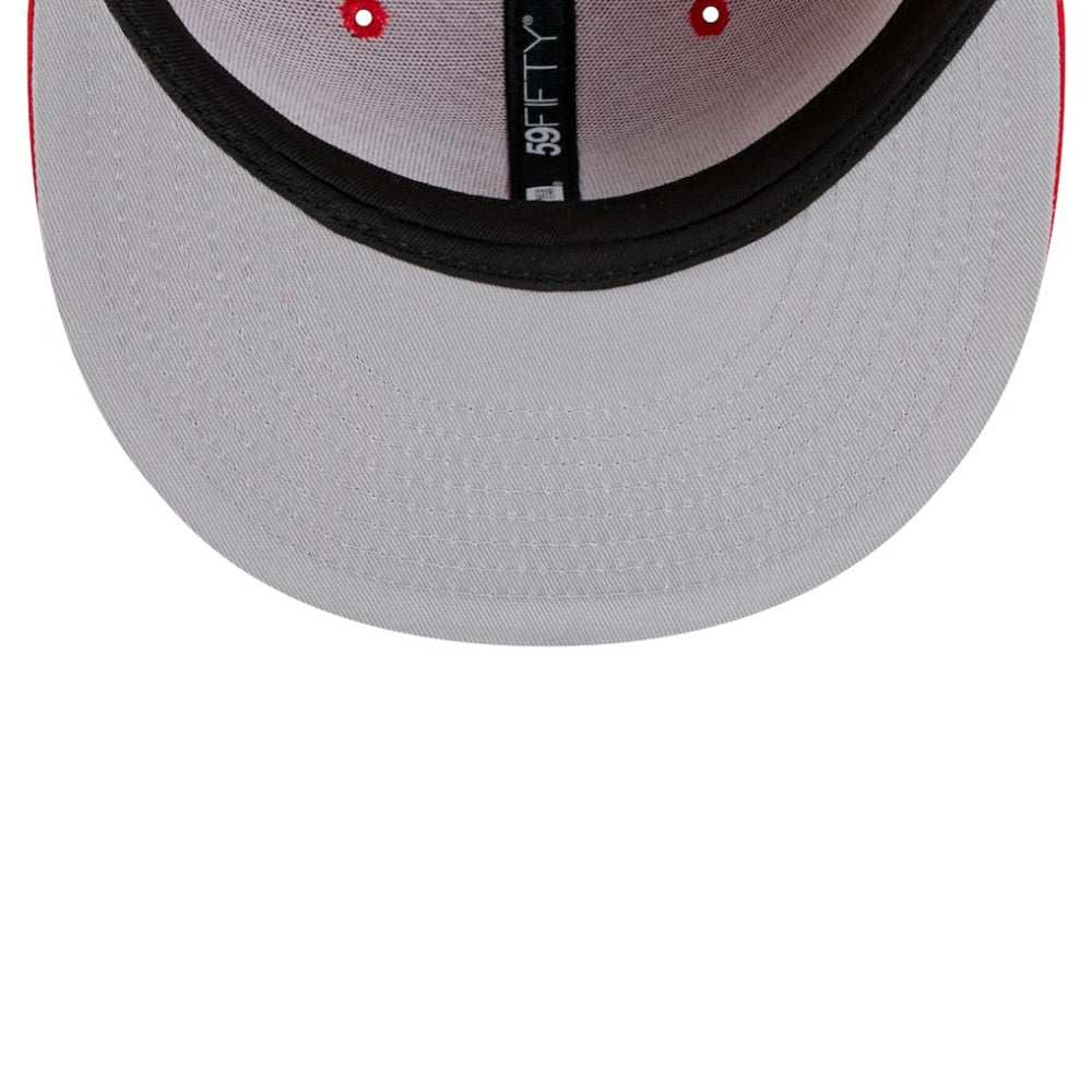 Calgary Flames - New Era Core 59FIFTY Fitted Hat Red