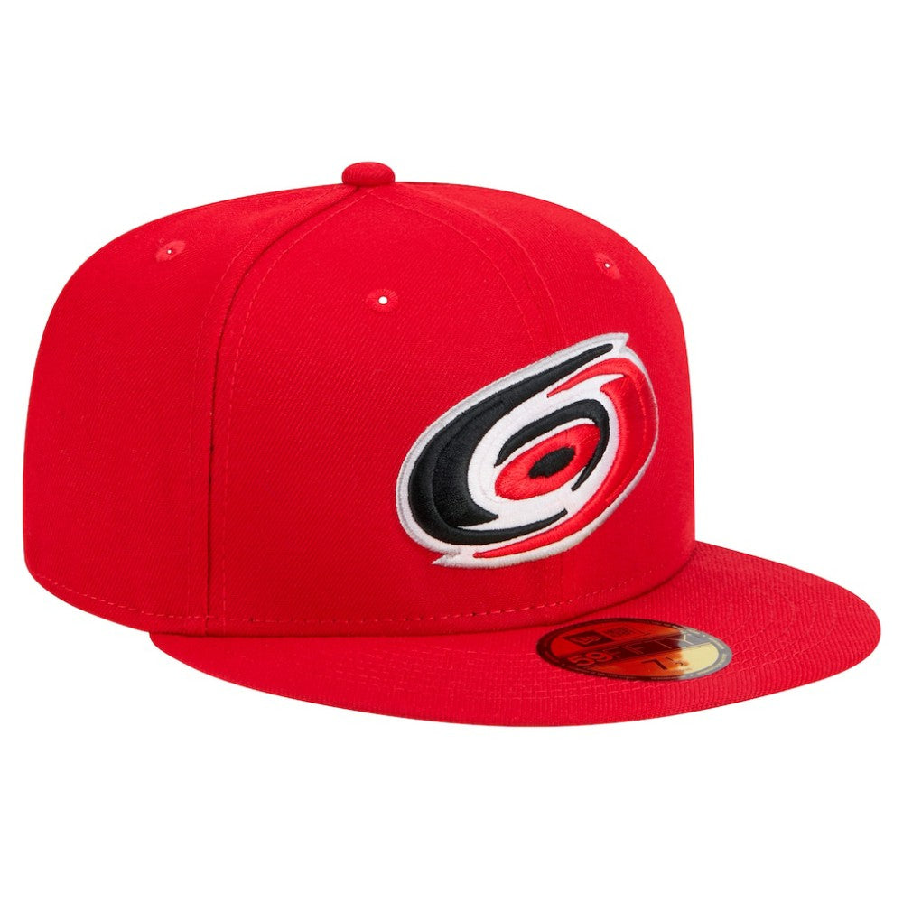 Carolina Hurricanes - New Era Core 59FIFTY Fitted Hat Red