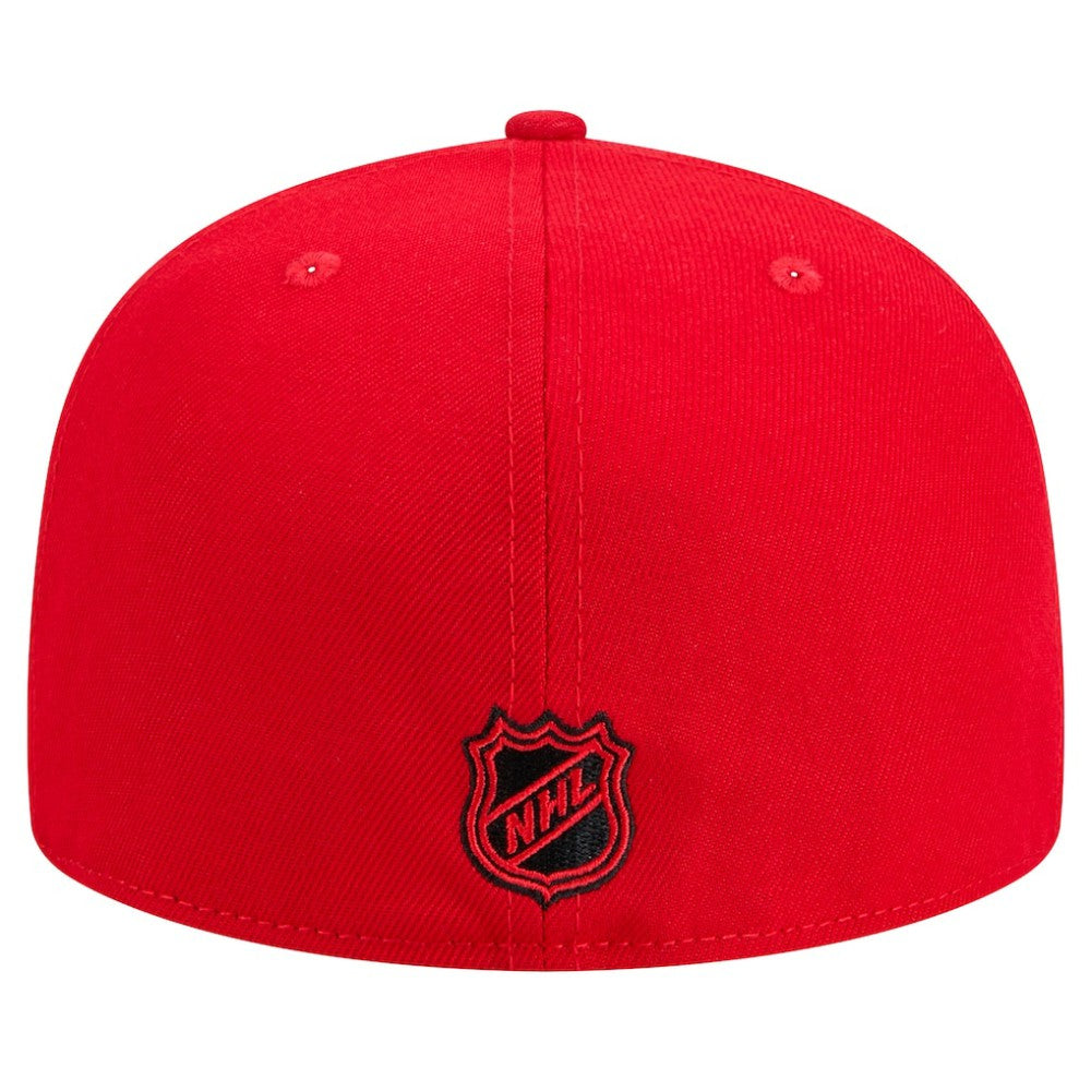 Carolina Hurricanes - New Era Core 59FIFTY Fitted Hat Red
