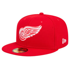 Detroit Red Wings - New Era Core 59FIFTY Fitted Hat Red