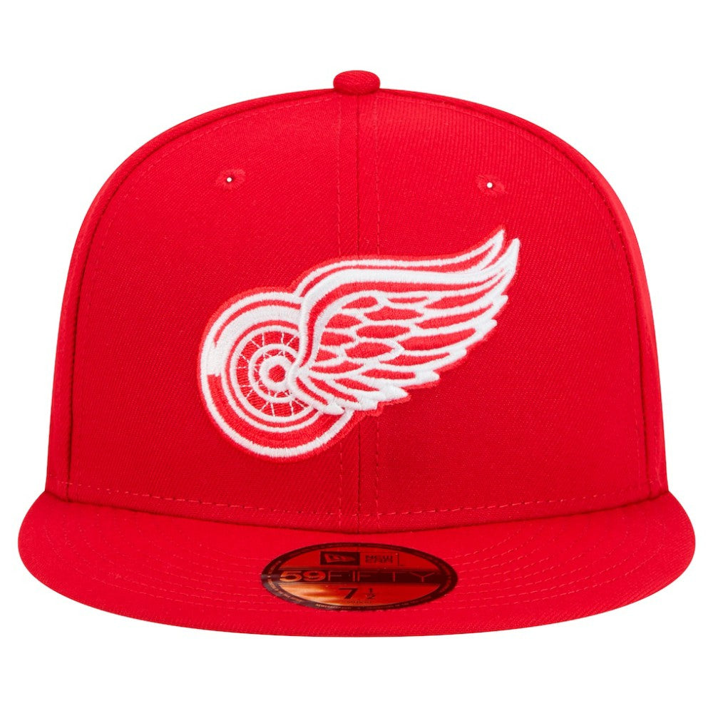 Detroit Red Wings - New Era Core 59FIFTY Fitted Hat Red