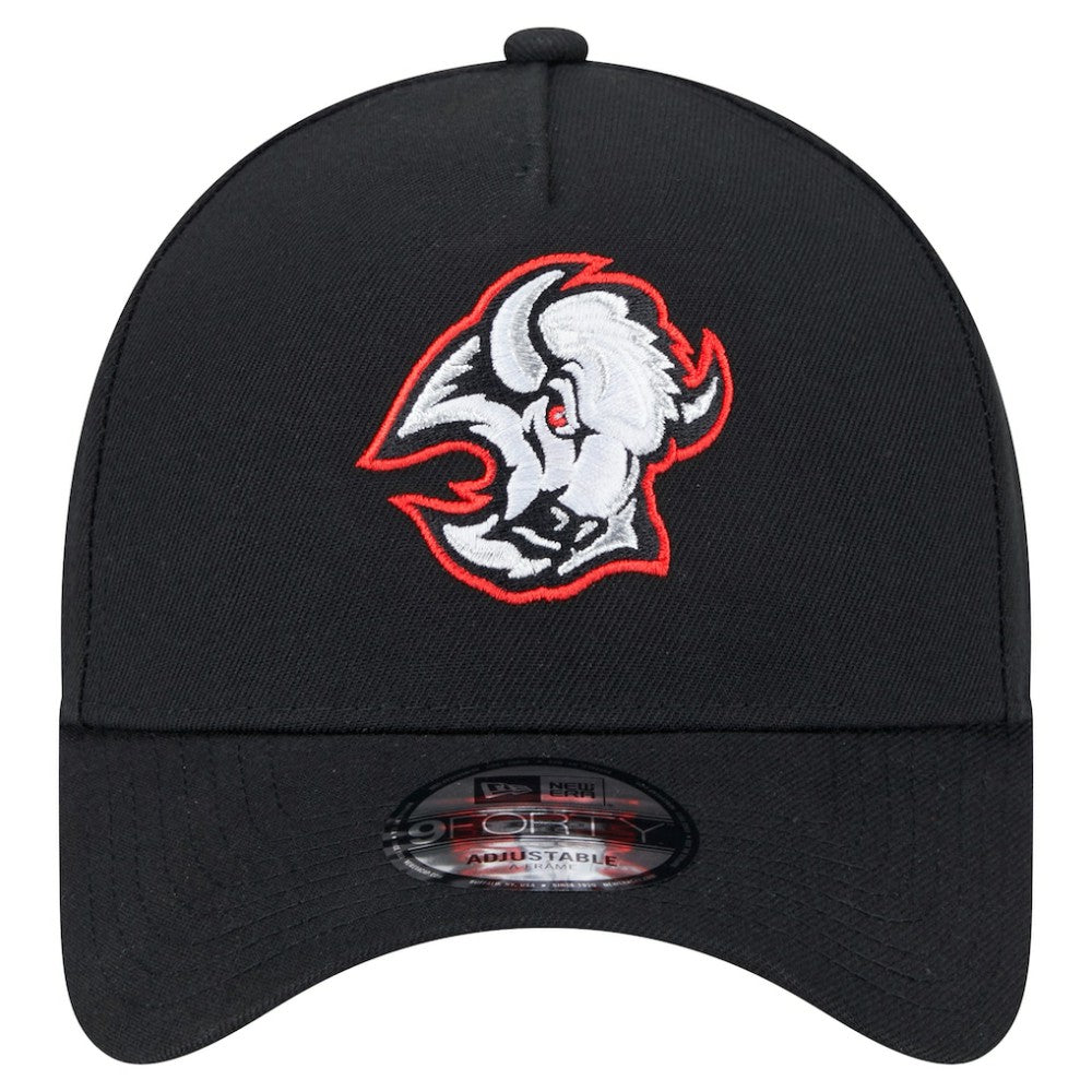 Buffalo Sabres - New Era Core A-Frame 9FORTY Adjustable Hat Black