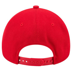 Carolina Hurricanes - New Era Core A-Frame 9FORTY Adjustable Hat Red