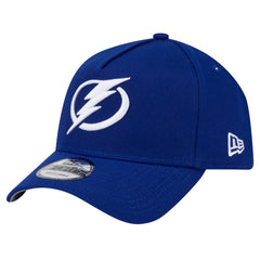 Tampa Bay Lightning - New Era Core A-Frame 9FORTY Adjustable Hat Blue