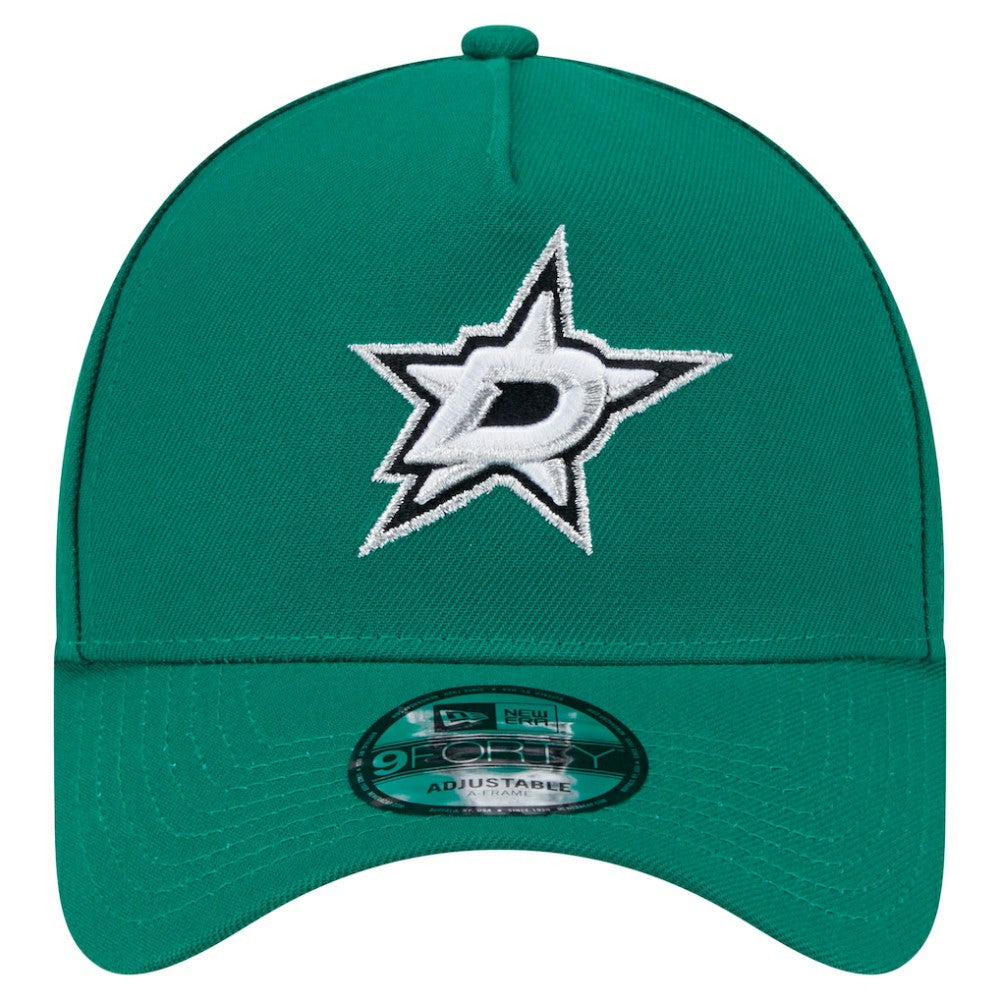 Dallas Stars - New Era Core A-Frame 9FORTY Adjustable Hat Kelly Green