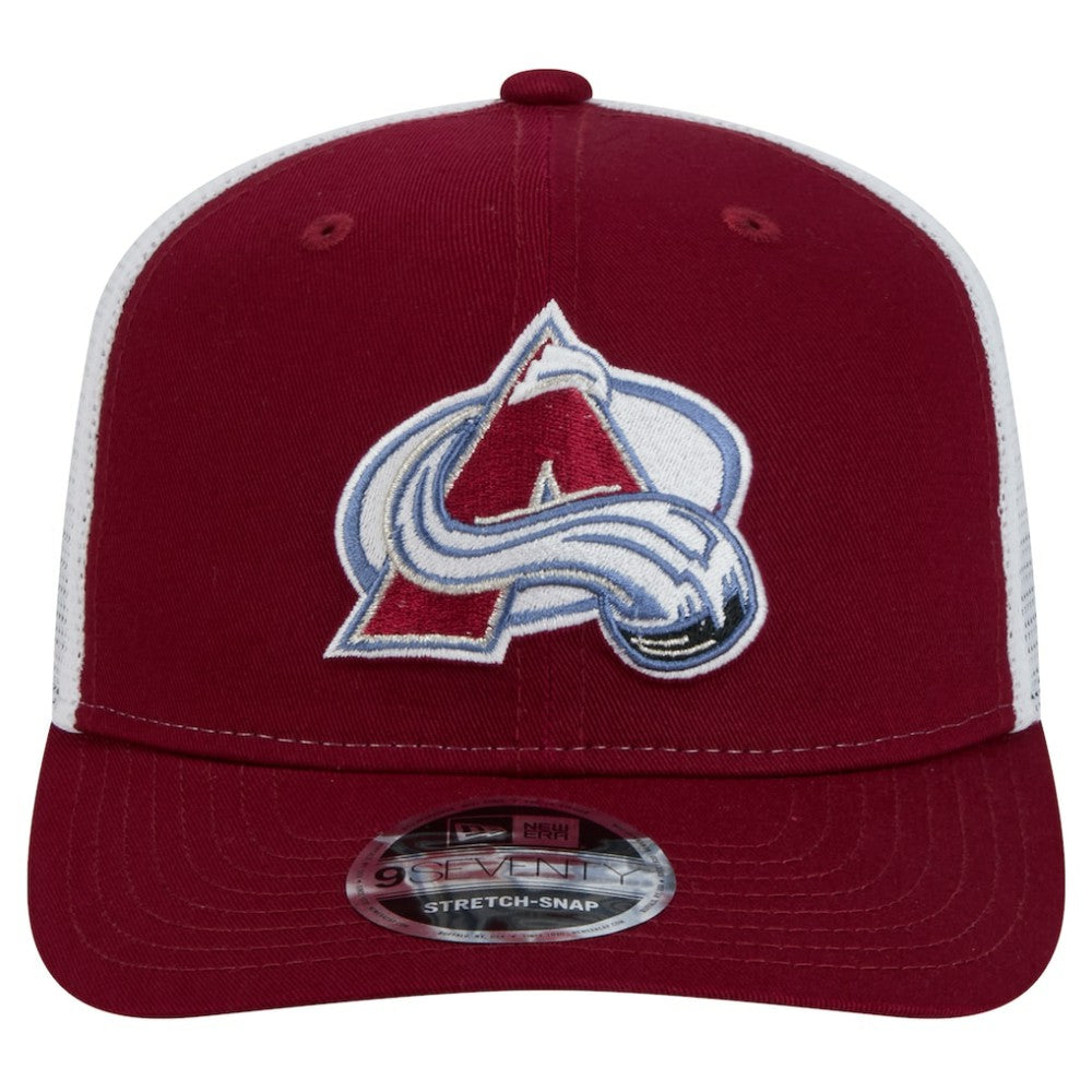 Colorado Avalanche - New Era Core Trucker 9SEVENTY Stretch-Snap Hat Burgundy