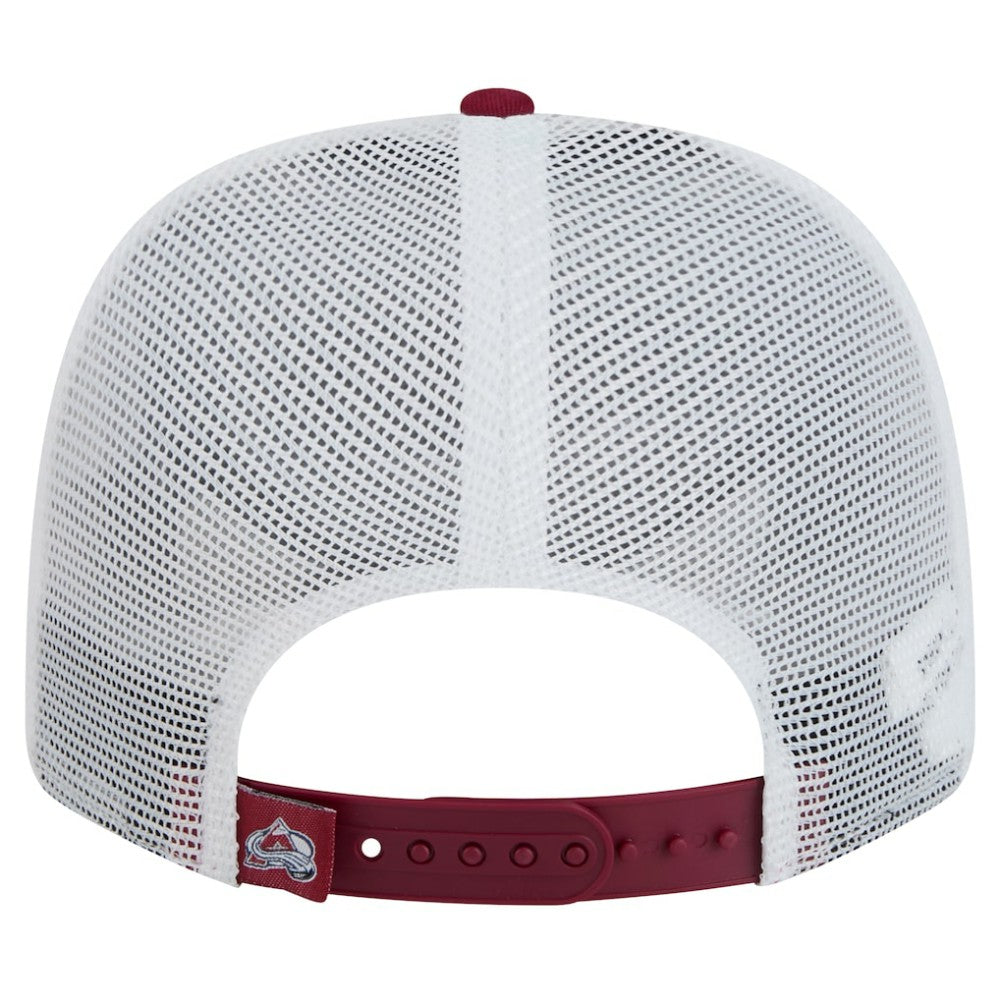 Colorado Avalanche - New Era Core Trucker 9SEVENTY Stretch-Snap Hat Burgundy