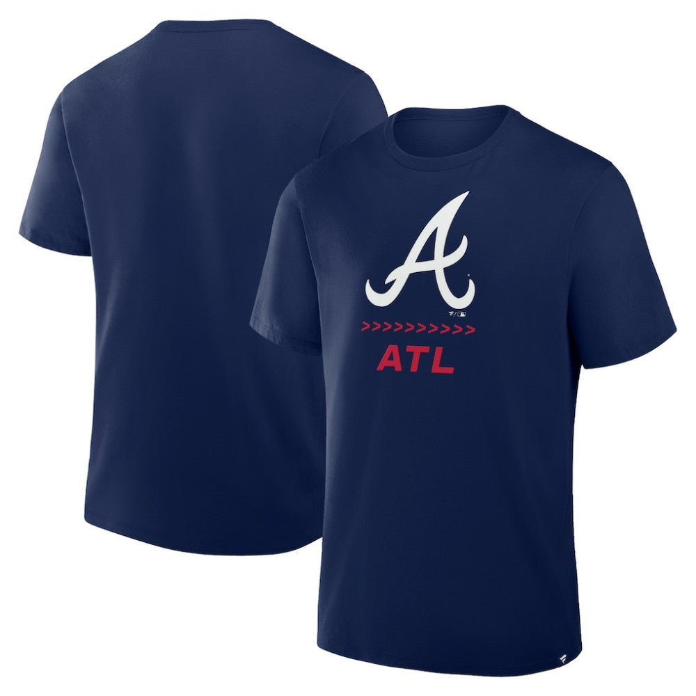 Atlanta Braves Fanatics Clubhouse Legacy Side Swipe T-Shirt Online