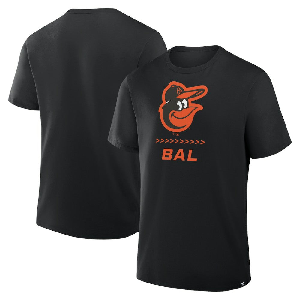 Baltimore Orioles Fanatics Clubhouse Legacy Side Swipe T-Shirt Sale
