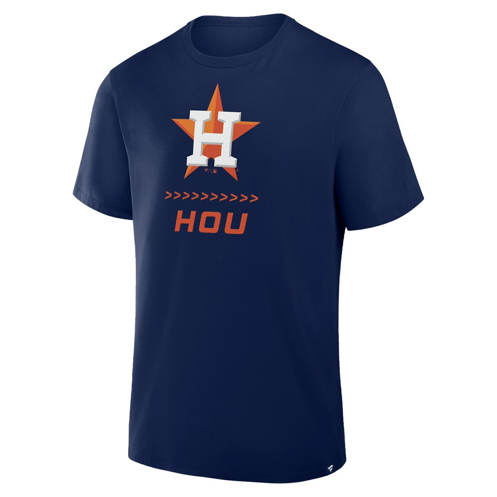 Houston Astros Fanatics Clubhouse Legacy Side Swipe T-Shirt Lifestyle