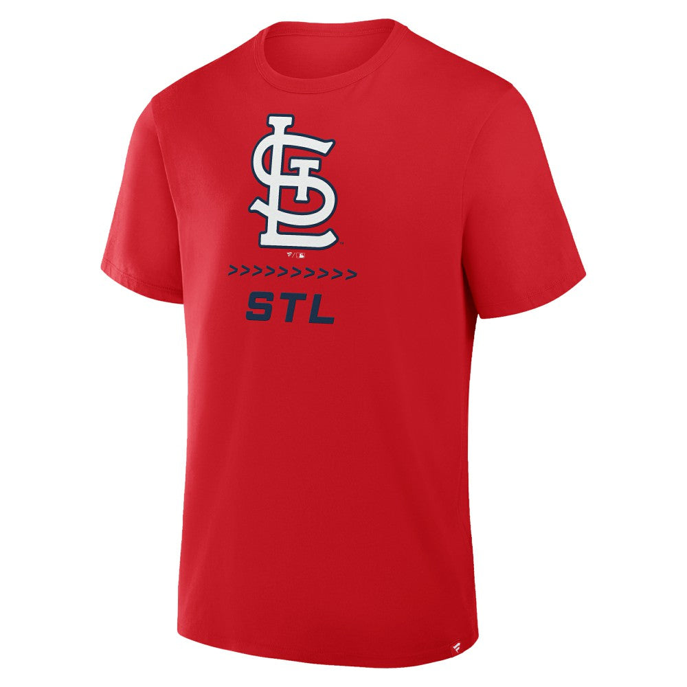 St. Louis Cardinals Fanatics Clubhouse Legacy Side Swipe T-Shirt Online