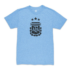 Alejandro Garnacho Argentina National Team 1863FC Player Vintage Tri-Blend T-Shirts - Light Blue