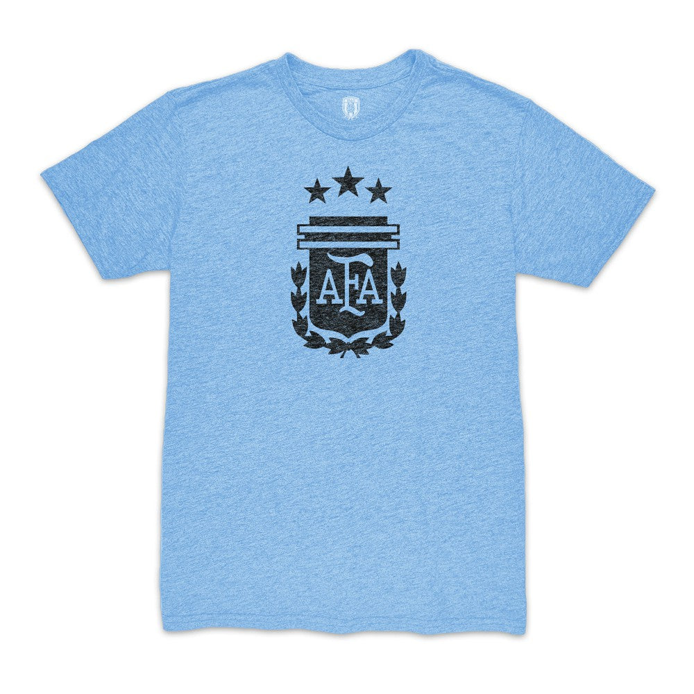 Enzo Fernández Argentina National Team 1863FC Player Vintage Tri-Blend T-Shirts - Light Blue