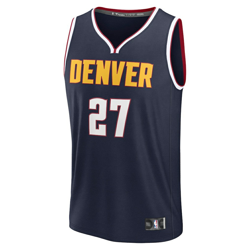 Jamal Murray Denver Nuggets Fast Break Replica Player Jersey sale - Icon Editi- Navy | NBA Jerseys