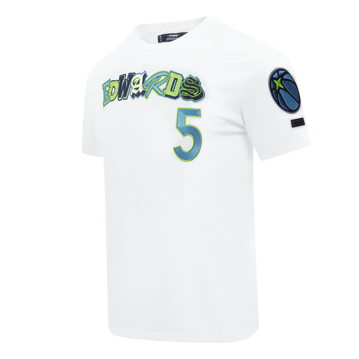 NBA - Anthony Edwards Minnesota Timberwolves Pro Standard City Ransom T-Shirt - White