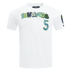 NBA - Anthony Edwards Minnesota Timberwolves Pro Standard City Ransom T-Shirt - White