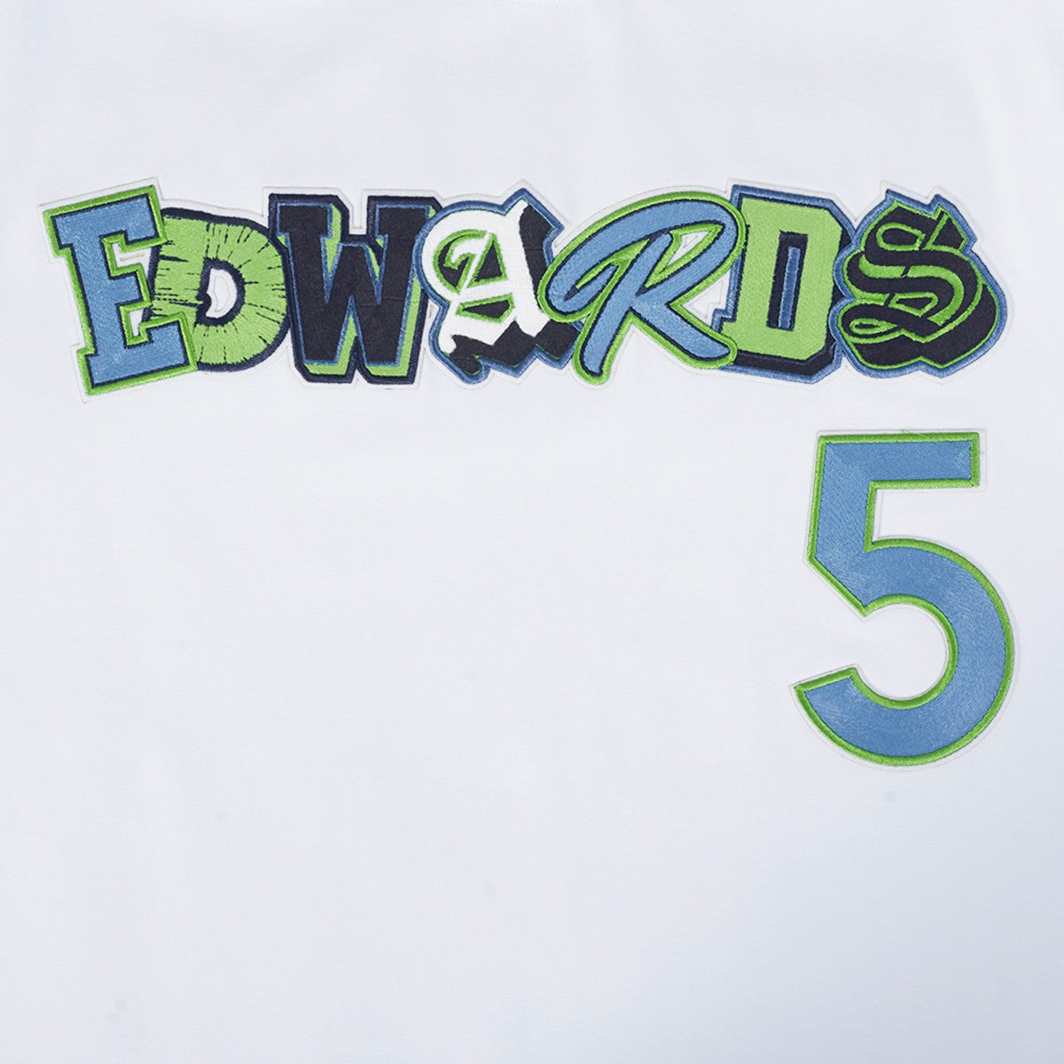 NBA - Anthony Edwards Minnesota Timberwolves Pro Standard City Ransom T-Shirt - White
