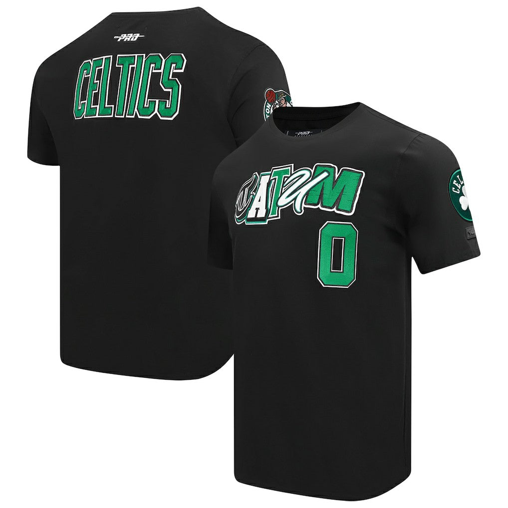 NBA - Jayson Tatum Boston Celtics Pro Standard City Ransom T-Shirt - Black