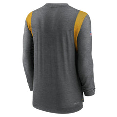 Washington Commanders Player Performance Long Sleeve T-Shirt Heather Charcoal - Nike