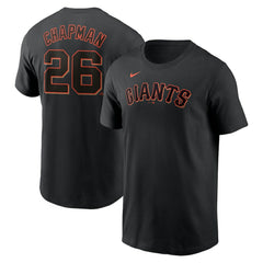 Matt Chapman San Francisco Giants Nike Fuse Name & Number T-Shirt Online