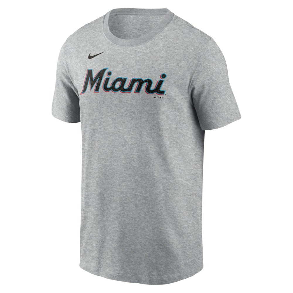 Sandy Alcantara Miami Marlins Nike Fuse Name & Number T-Shirt for sale