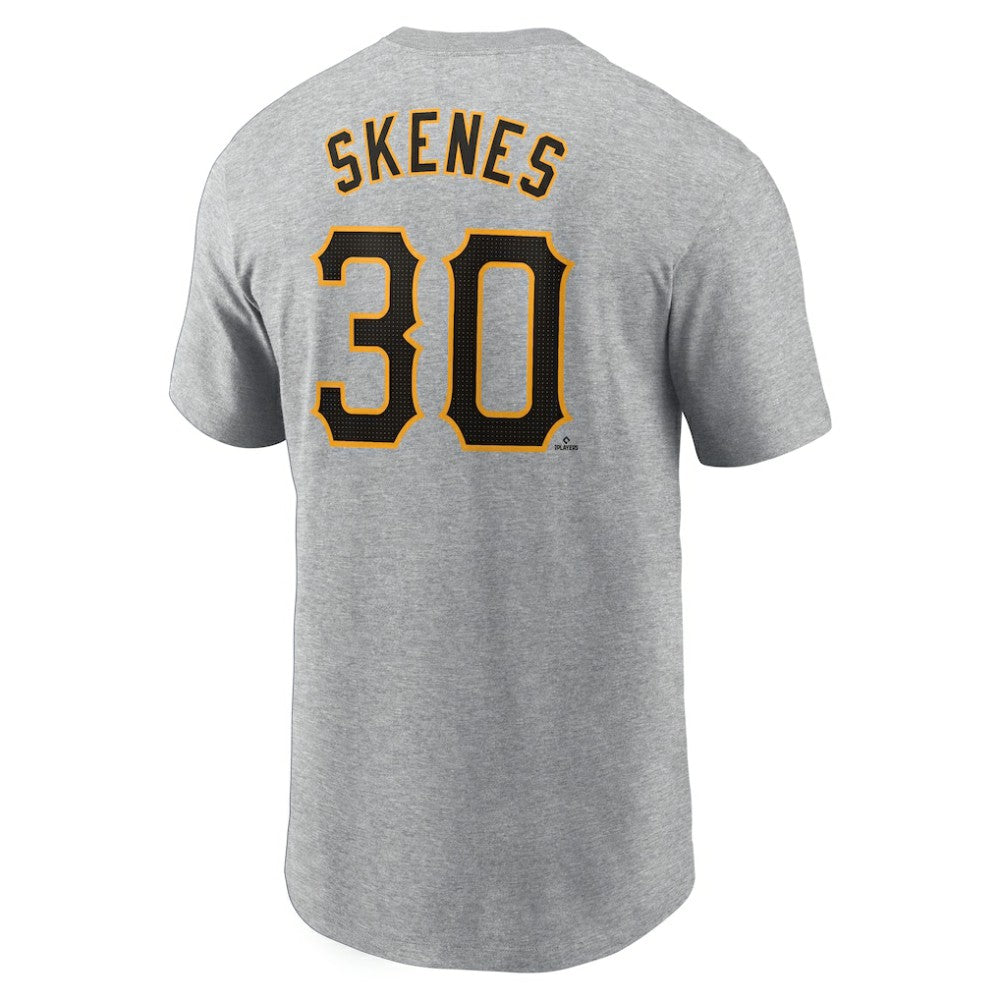 Paul Skenes Pittsburgh Pirates Nike Fuse Name & Number T-Shirt Online