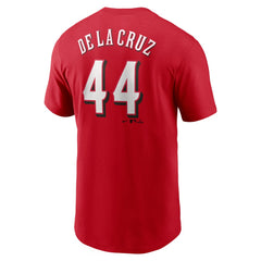 Elly De La Cruz Cincinnati Reds Nike Fuse Name & Number T-Shirt Near Me