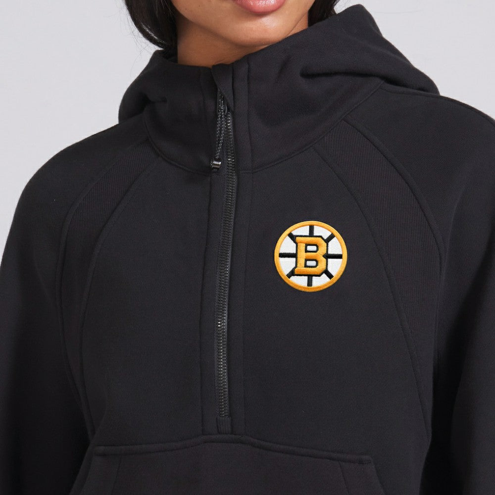 Boston Bruins lululemon Women's Scuba Oversized Half-Zip Hoodie Black