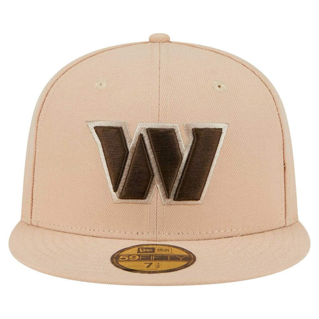 Washington Commanders New Era Candied Pecan 59FIFTY Fitted Hat Tan - NFL