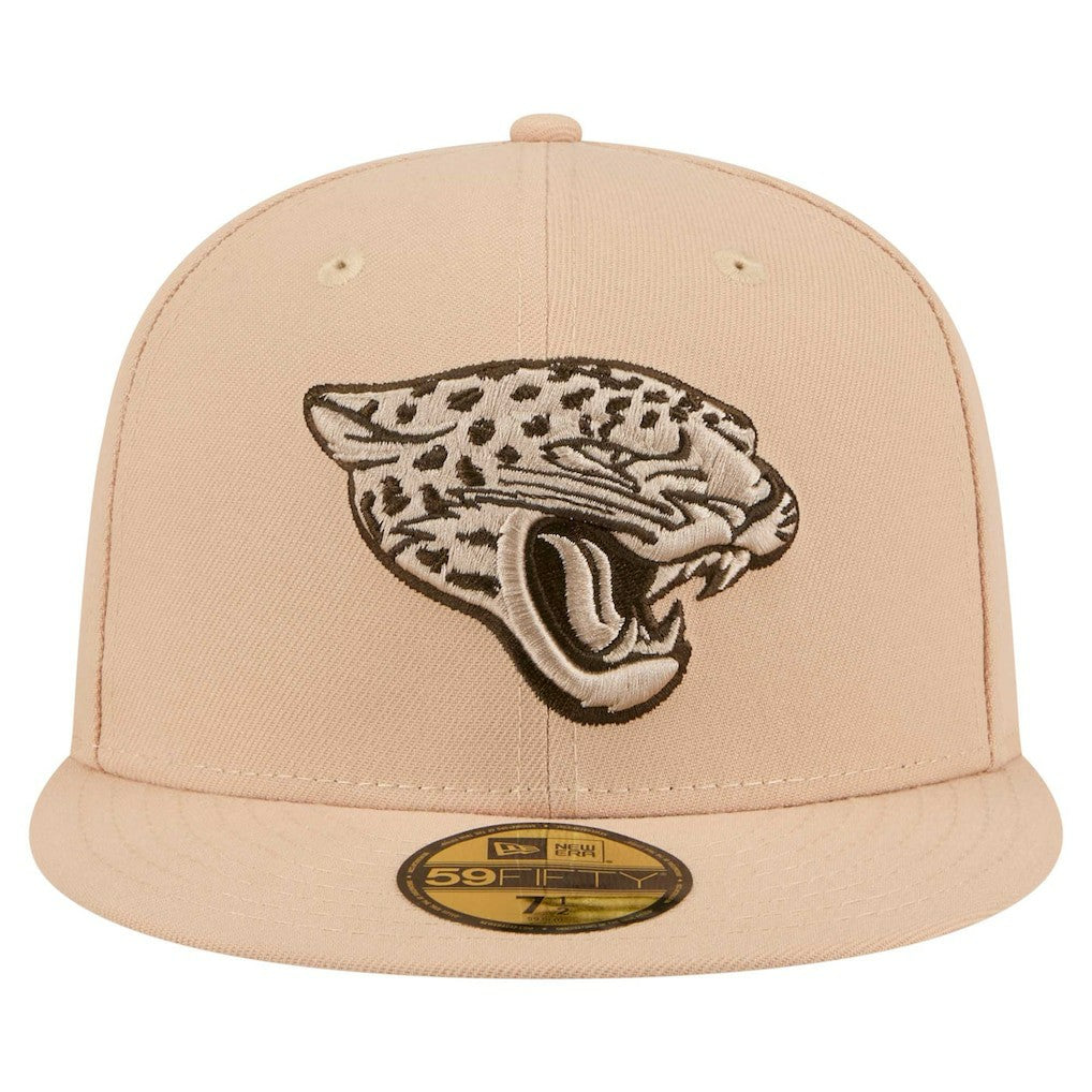 Jacksonville Jaguars New Era Candied Pecan 59FIFTY Fitted Hat Tan - NFL
