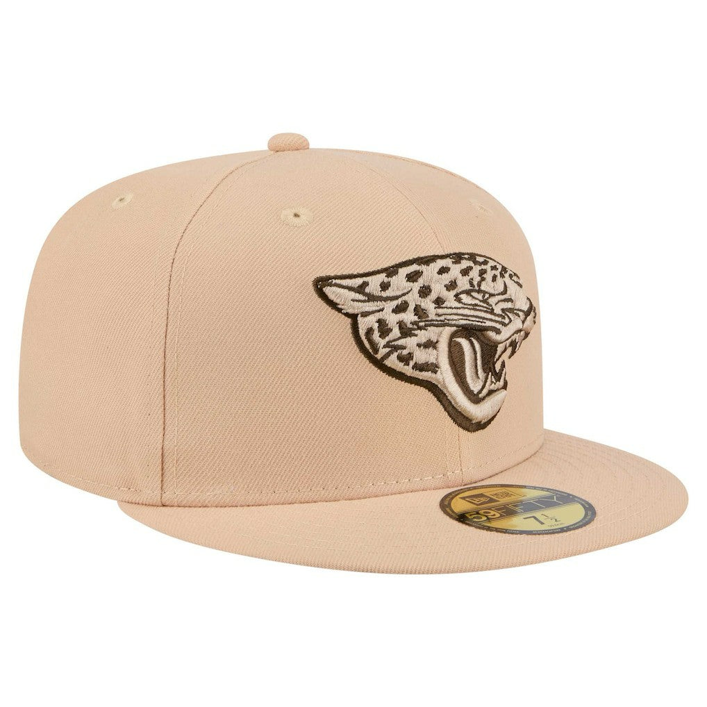 Jacksonville Jaguars New Era Candied Pecan 59FIFTY Fitted Hat Tan - NFL