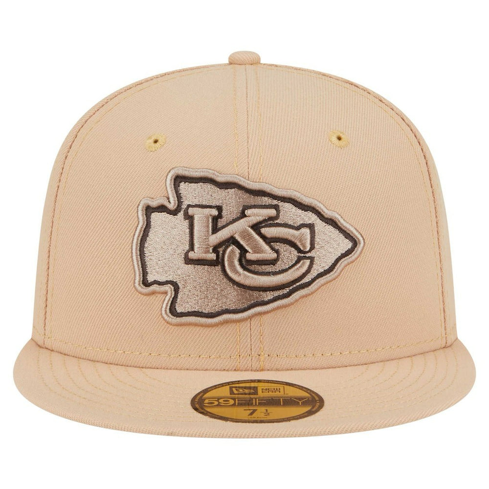 Kansas City Chiefs New Era Candied Pecan 59FIFTY Fitted Hat Tan - NFL
