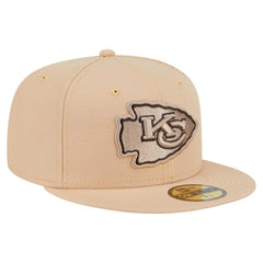 Kansas City Chiefs New Era Candied Pecan 59FIFTY Fitted Hat Tan - NFL