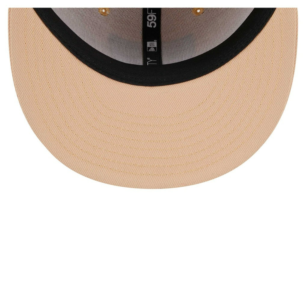 Las Vegas Raiders New Era Candied Pecan 59FIFTY Fitted Hat Tan - NFL