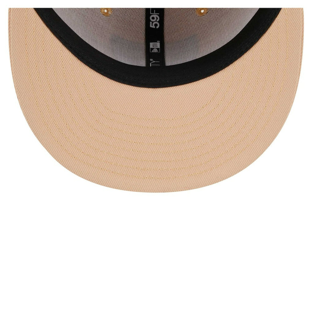 Las Vegas Raiders New Era Candied Pecan 59FIFTY Fitted Hat Tan - NFL