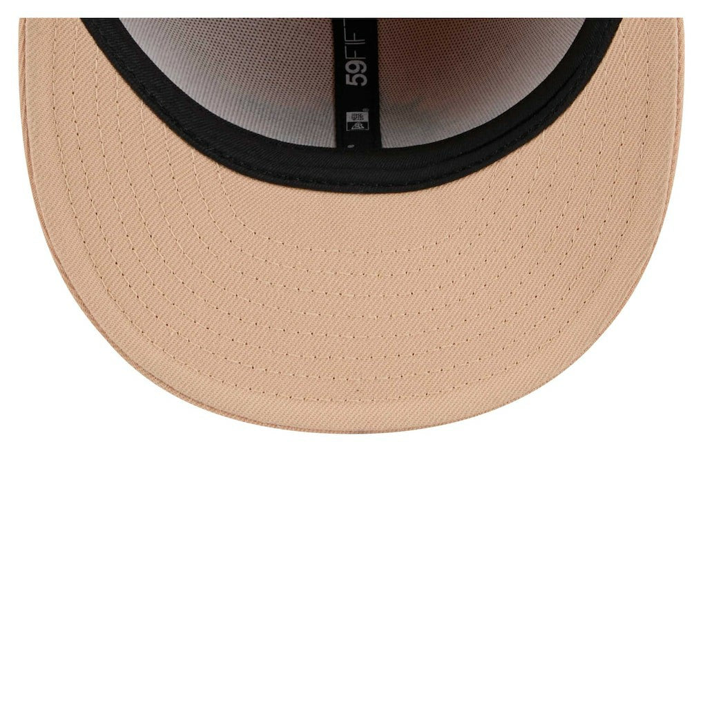 Miami Dolphins New Era Candied Pecan 59FIFTY Fitted Hat Tan - NFL