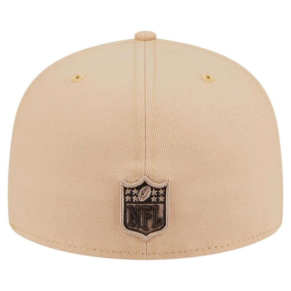 Minnesota Vikings New Era Candied Pecan 59FIFTY Fitted Hat Tan - NFL