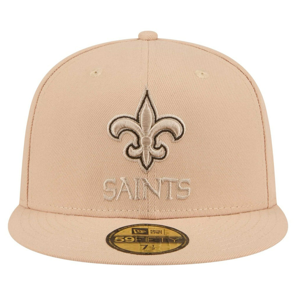 New Orleans Saints New Era Candied Pecan 59FIFTY Fitted Hat Tan - NFL