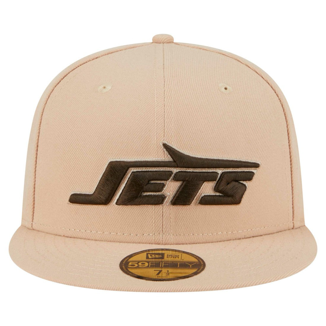 New York Jets New Era Candied Pecan 59FIFTY Fitted Hat Tan - NFL
