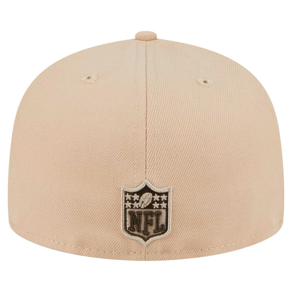 New York Jets New Era Candied Pecan 59FIFTY Fitted Hat Tan - NFL