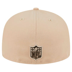 New York Jets New Era Candied Pecan 59FIFTY Fitted Hat Tan - NFL