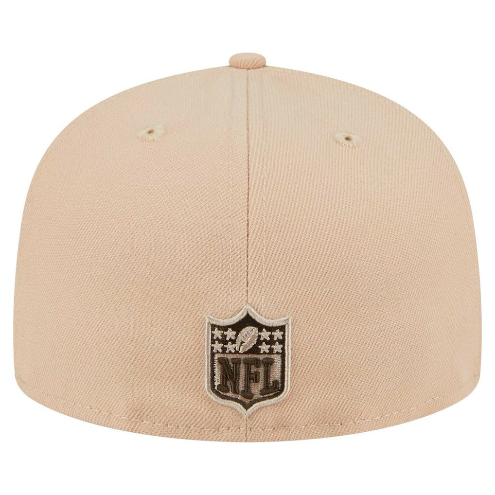 Philadelphia Eagles New Era Candied Pecan 59FIFTY Fitted Hat Tan - NFL